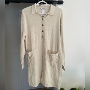 MONKI Women’s Beige Lounge Romper - Never Worn